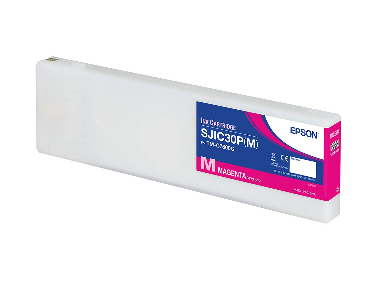 Sjic30p M Ink Cartridge Mgnta Epson Bs Label Consumables U4 C33s020641 8715946552606