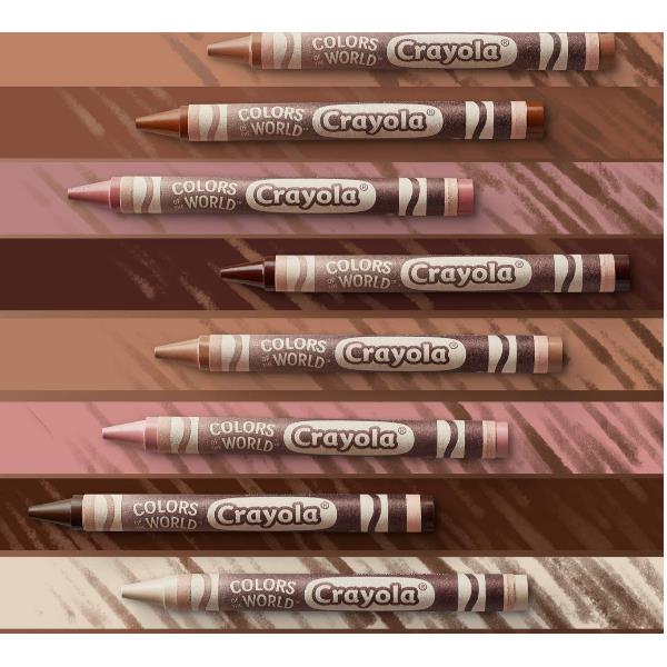 24 Pastelli Cera World Colours Crayola 52 0114 71662301149