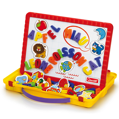 Magnetino Lettere, marchio Quercetti, un set di magneti per bambini 8007905052419 | initpc.it
