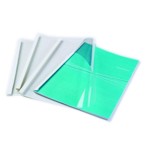 Cartelline termiche Acco, modello MM.6, formato 100 pezzi, design bianco, con una guaina di protezione in metallo con marchio della marca 0077511531545 | initpc.it