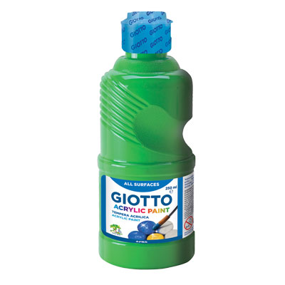 Tempera Giotto acrilica ml.250 verde