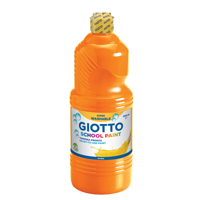 Tempera Giotto Pronta School Paint 1000 Ml Arancione Giotto 535505 8000825977053