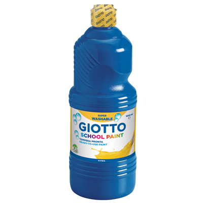 Tempera Giotto Pronta School Paint 1000 Ml Blu Oltremare Giotto 535517 8000825977176