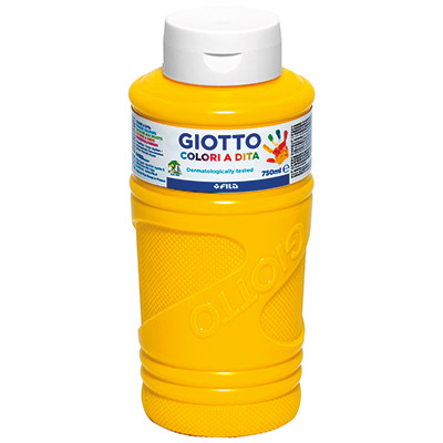 Tempera Giotto Colori a Dita Ml 750 Giallo Giotto 536002 8000825536014