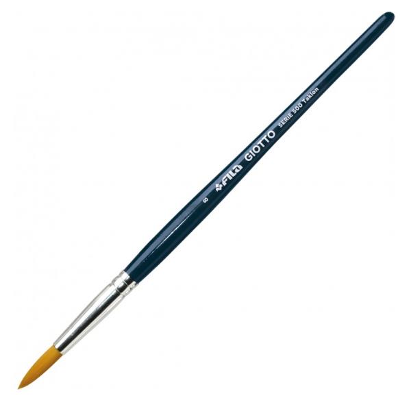 Penello serie 500 con setola di Taklon n. 8 della marca Giotto, utilizzato per varie applicazioni artistiche e pittoriche. 8000825560811 | initpc.it