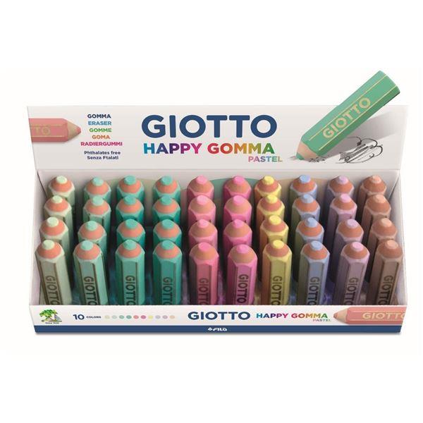Esp 40 Happy Gomma Pastel Giotto 234000 8000825027888