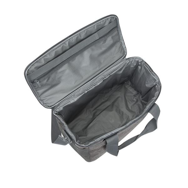 COOLER BAG 23 LT, borsa termoisolante da 23 litri con sistema di raffreddamento per trasportare alimenti e bevande fresche. Marchio: Rivacase. 4260403573976 | initpc.it