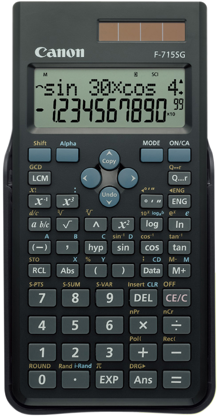 F 715sg Black Exp Dbl Canon Calculator 5730b001 4960999799483
