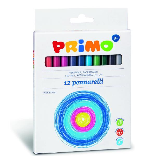 Pennarelli Fine 2mm Super Lav Primo 601pen12 8006919006012