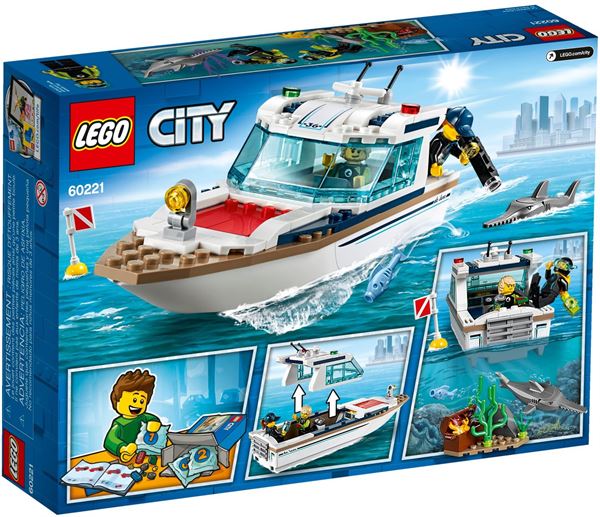 Yacht per Immersioni Lego 60221a 5702016369533