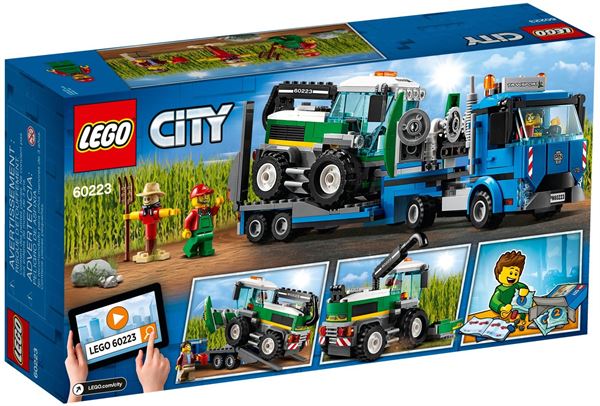 Trasportatore di Mietitrebbia Lego 60223a 5702016369557