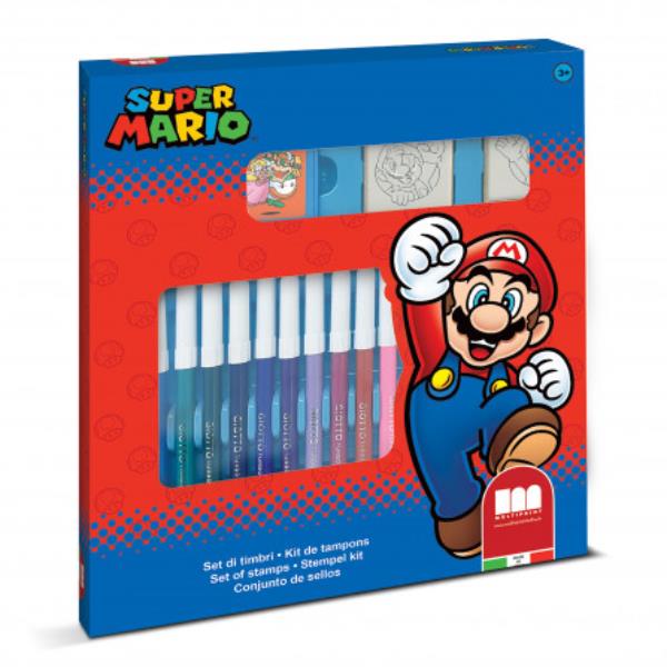 18 Pennarelli Super Mario Bros Multiprint 61046b 8009233861046