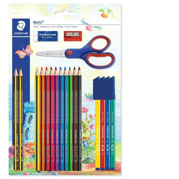 Set di disegno per principianti, composto da matite e quaderni. Brand: Staedtler. Ottimo materiale per colorare e disegnare con precisione. 4007817023327 | initpc.it
