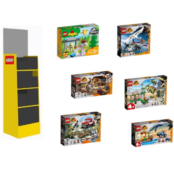 Display Jurassic World S2 Lego 6420130