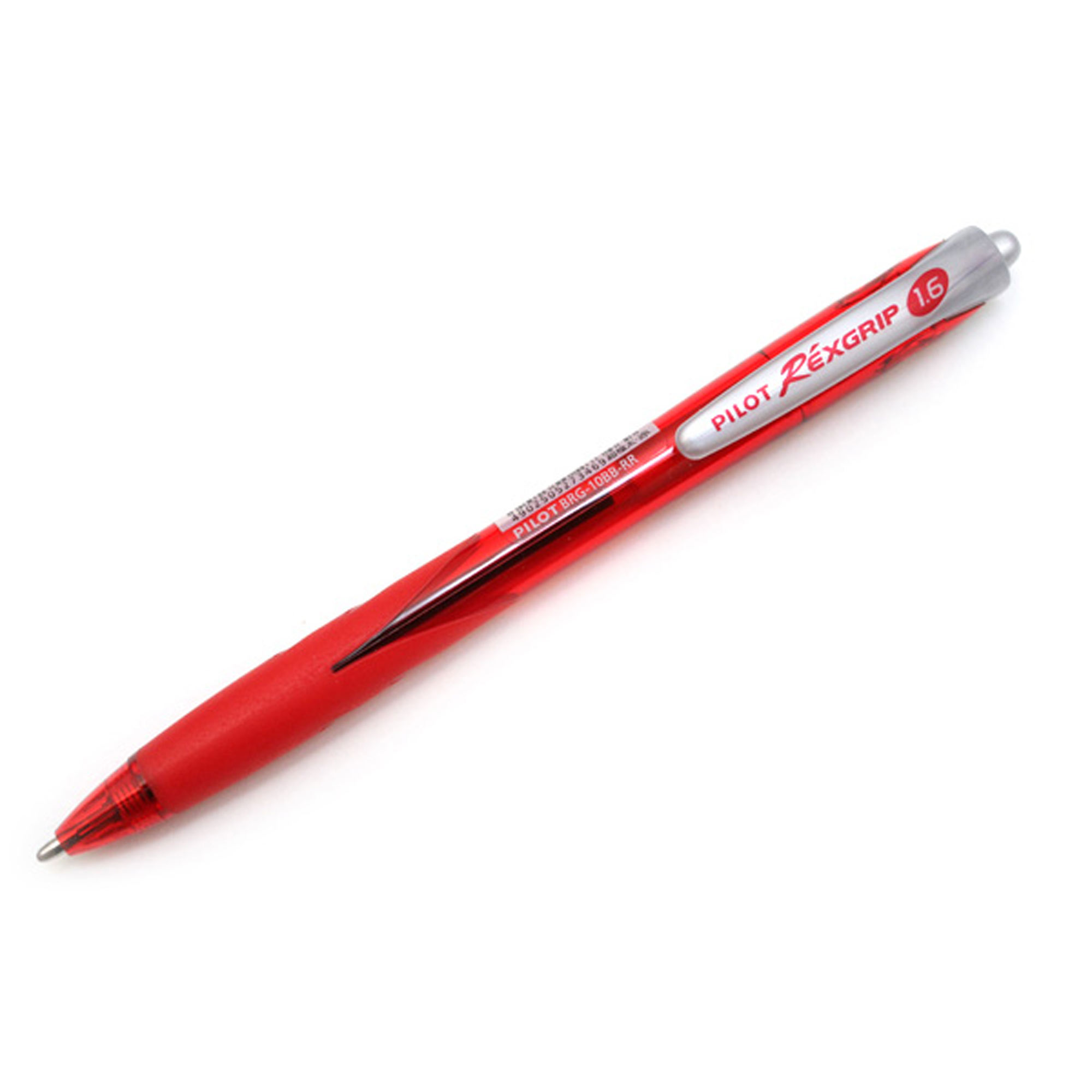 Penna Sfera Scatto Rexgrip Begreen 1 6mm Rosso Pilot Confezione da 10