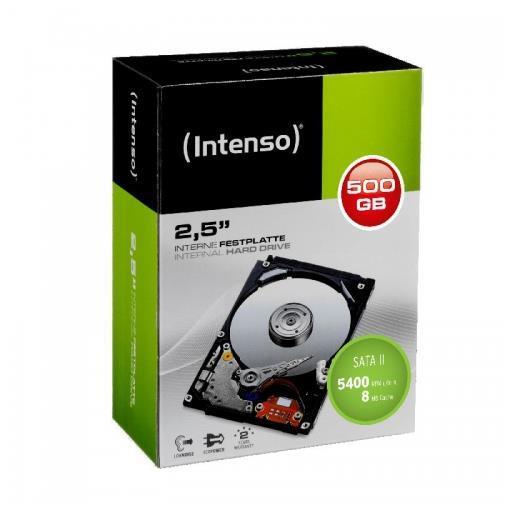 Hdd Interno 2 5p 500gb Sata2 Intenso 6501131 4034303014484