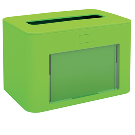 Dispenser Personalizzabile Verde Lime per Tovaglioli Interfogliati Papernet 417198 8024929271985