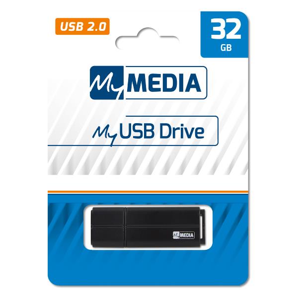 Memory USB da 32 GB di marca Verbatim, dispositivo di archiviazione portatile per trasferire e memorizzare file su computer, tablet e smartphone. 0023942692621 | initpc.it