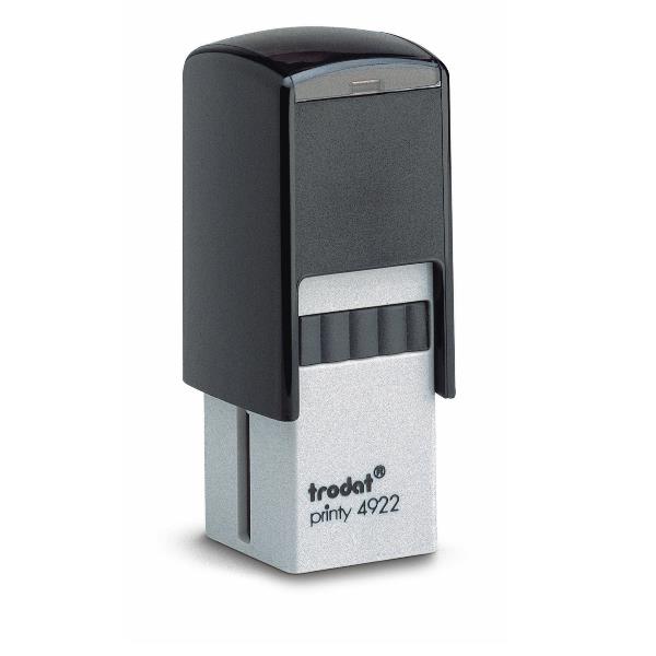 TIMBRO DI TESTO PRINTY 4922 NERO - Brand Timbro originale Trodat, adatto per applicazioni di testo in silicone. 0092399696667 | initpc.it
