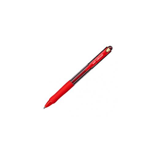 Penna Sfera a Scatto Laknock Broad Msn100 Rosso 1 4mm Confezione da 12 Pezzi