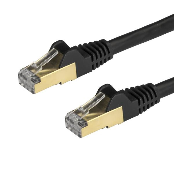 Cavo di Rete Ethernet Schermato Startech Cables 6aspat50cmbk 65030873314