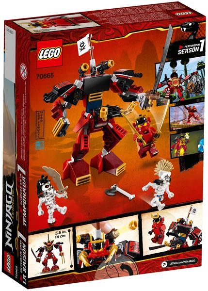 Mech Samurai Lego 70665 5702016367355