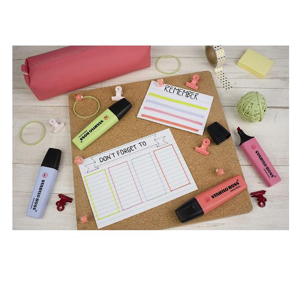 Set di pastelli da disegno colorati assortiti, marca Stabilo, denominato AST8 STABILO BOSS PASTEL ASSORTITI. 4006381558204 | initpc.it