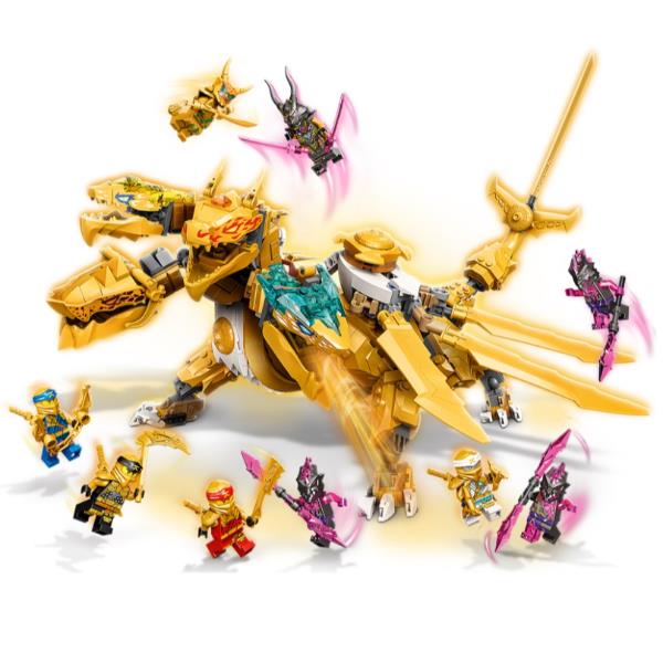 ULTRA DRAGO D'Oro di Lloyd, giocattolo Lego con dettagli d'oro e colori vistosi, personaggio fantasy 5702017152066 | initpc.it