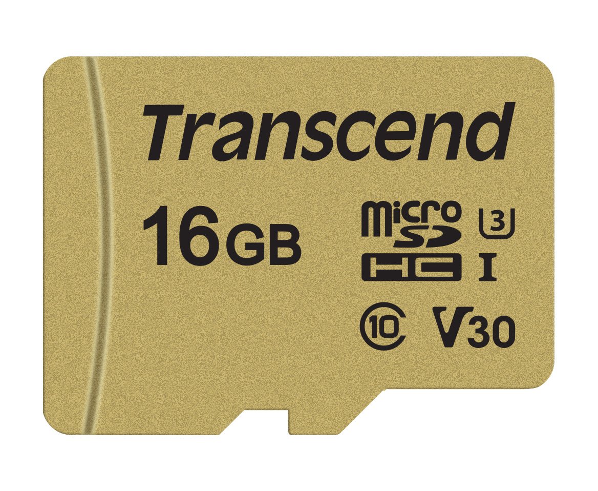 16gb 500s Microsd I C10 U3 Transcend Usb Flash Memory Ts16gusd500s 760557841210