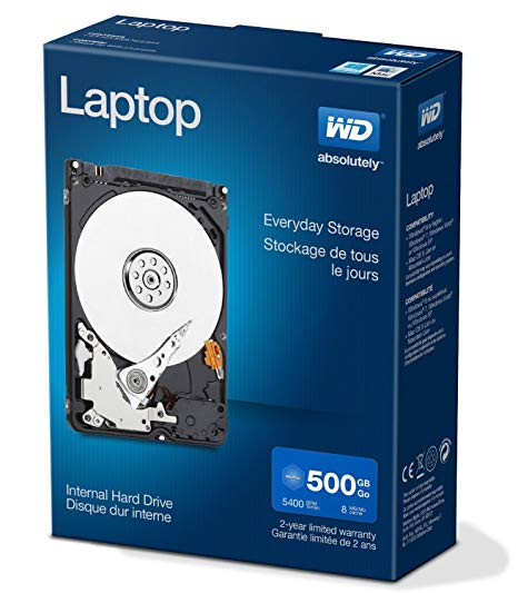 Wd Blue Laptop Everyday 500gb Wd Retail Kit Hdd Mobile Wdbmyh5000anc Ersn 718037815398