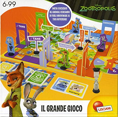Zootropolis Il Grande Gioco Lisciani