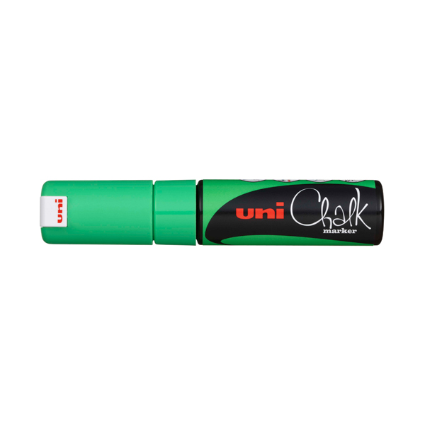 Marcatore a Gesso Liquido Uni Chalk P Scalpello Verde Fluo Uni Mitsubishi M Pwe8k Vf 4902778140123