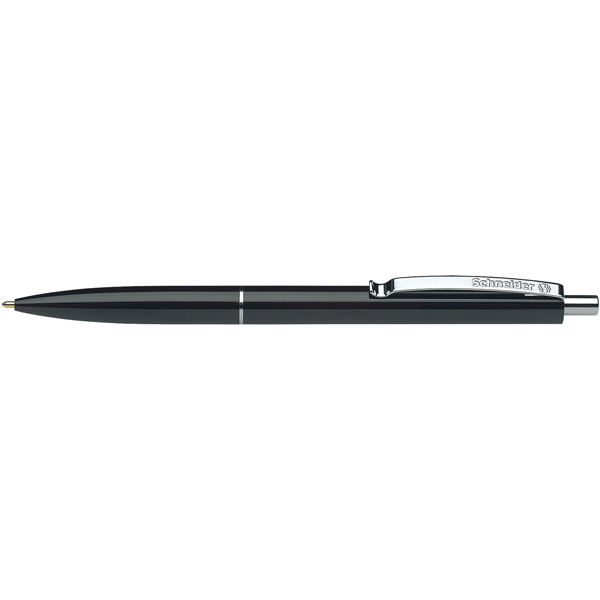 Penna a Sfera a Scatto K15 Punta Media Nero Schneider P003081 73485 a