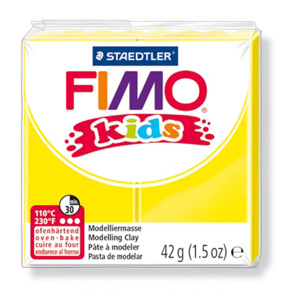 Pasta Polimerica Fimo Kids 42gr Giallo
