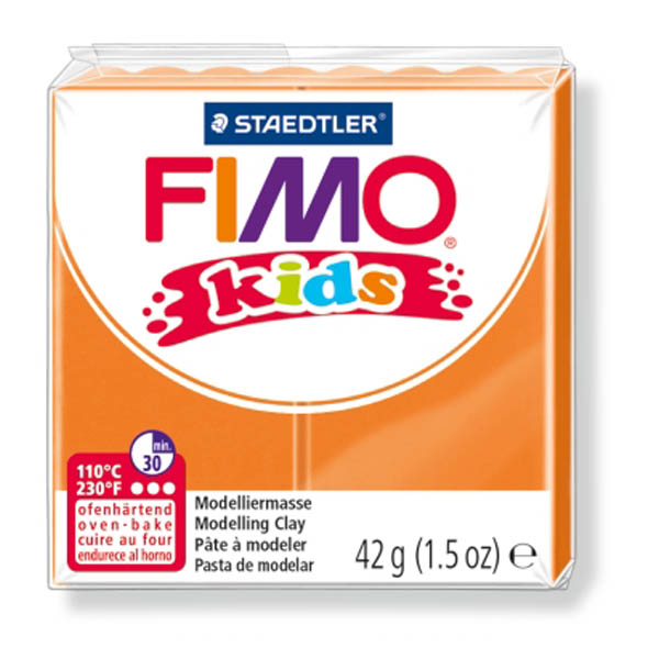 Pasta Polimerica Fimo Kids 42gr Arancione