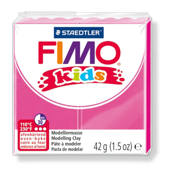 Pasta Polimerica Fimo Kids 42gr Rosa 25