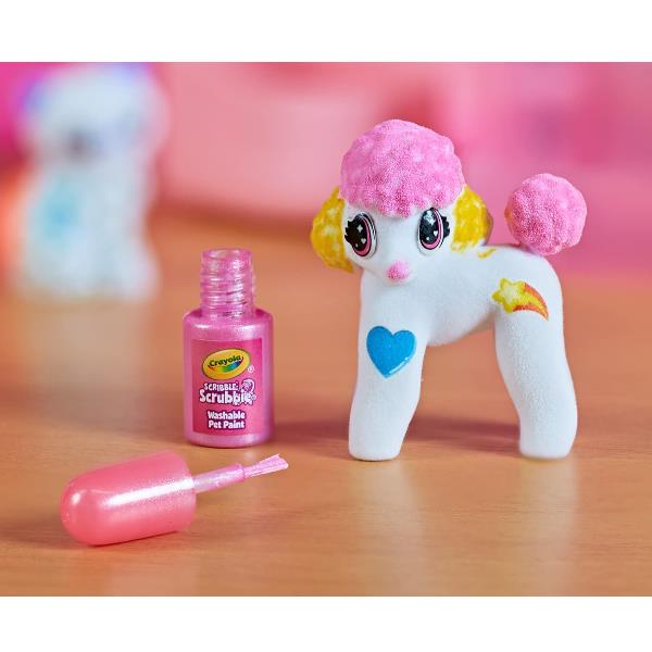 Immagine del prodotto Washimals Pets Supersalone Bellezza di marca Crayola, un gioco di fantasia per bambini con cui costruire e giocare con animali fantastici. 0071662275006 | initpc.it