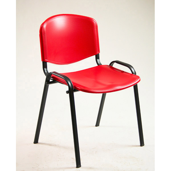 Sedia Attesa Dado D5sp Rosso Senza Braccioli D5ps Ro 8050043742131