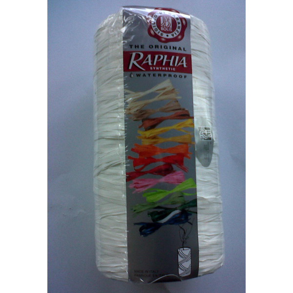 Pack Nastro Raphia Syntetic 200mt Bianco 09 Bolis 54011322009 8001565394025