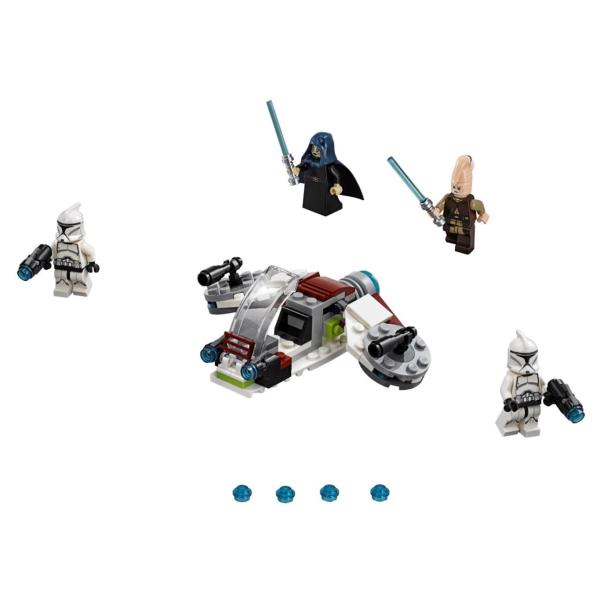 Battle Pack Jedi e Clone Troopers Lego 75206 5702016109993