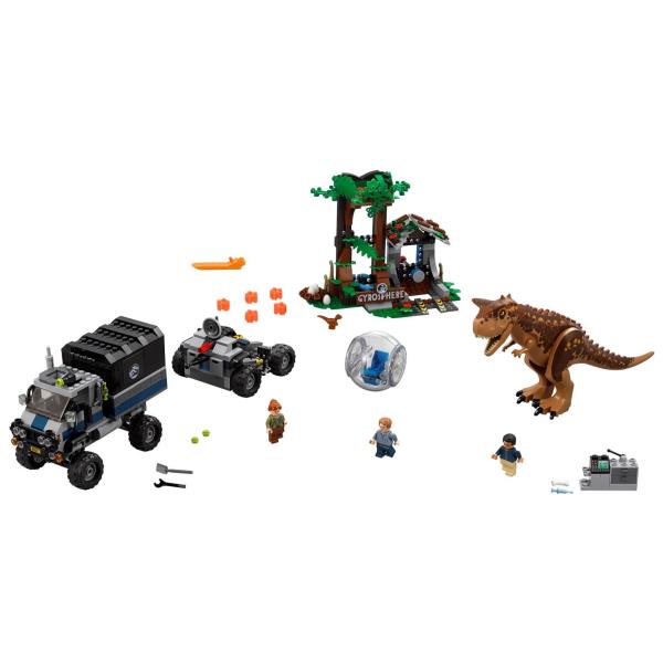 Fuga Carnotaurus sulla Girosfera Lego 75929 5702016110241
