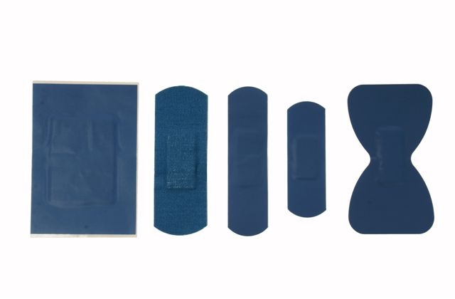 Cerotti blu rilevabili 2x7cm industria alimentare haccp 8034028010484