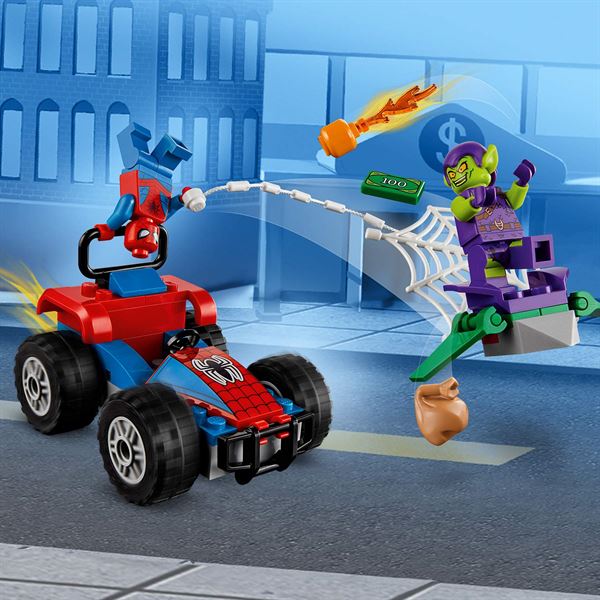 Inseguimento in Auto di Spider Man Lego 76133 5702016369731