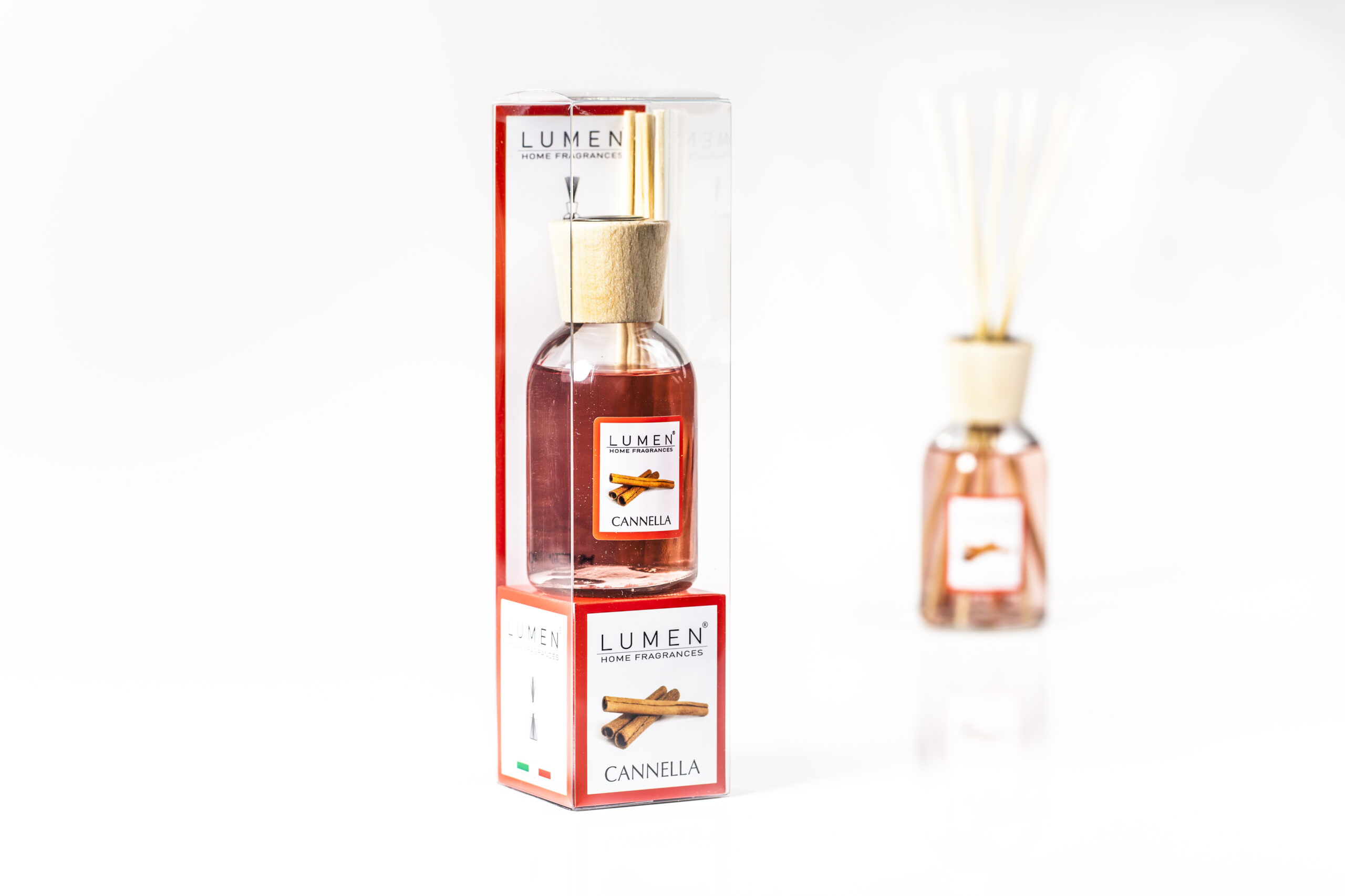 Diffusore cannella lumen da 100 ml con bastoncini di alta qualità 8001974008520