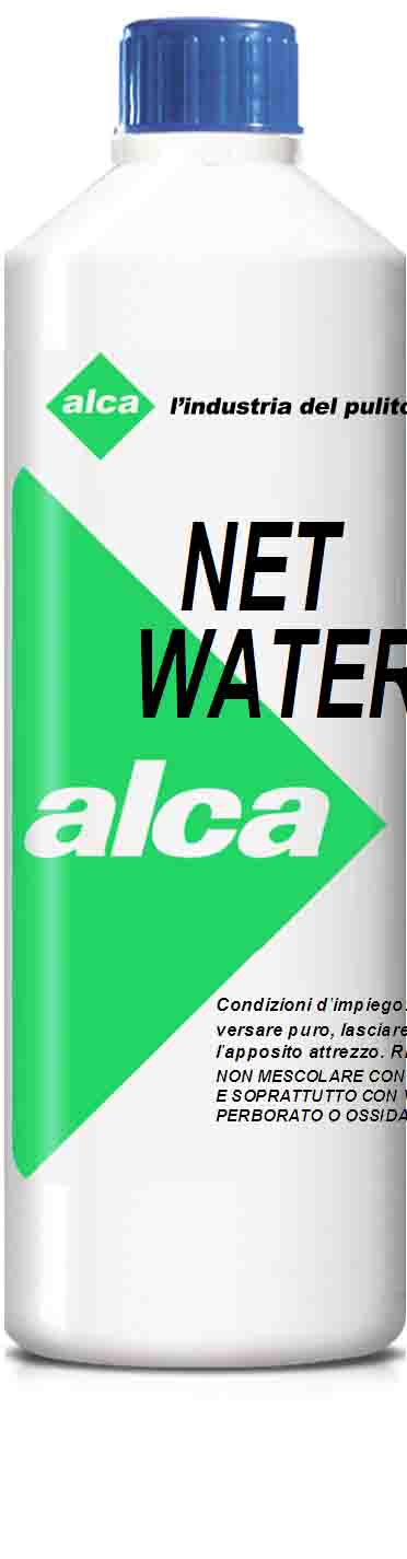 Detergente Acido Net Water Flacone 1lt Alca Alc539 8032937572765