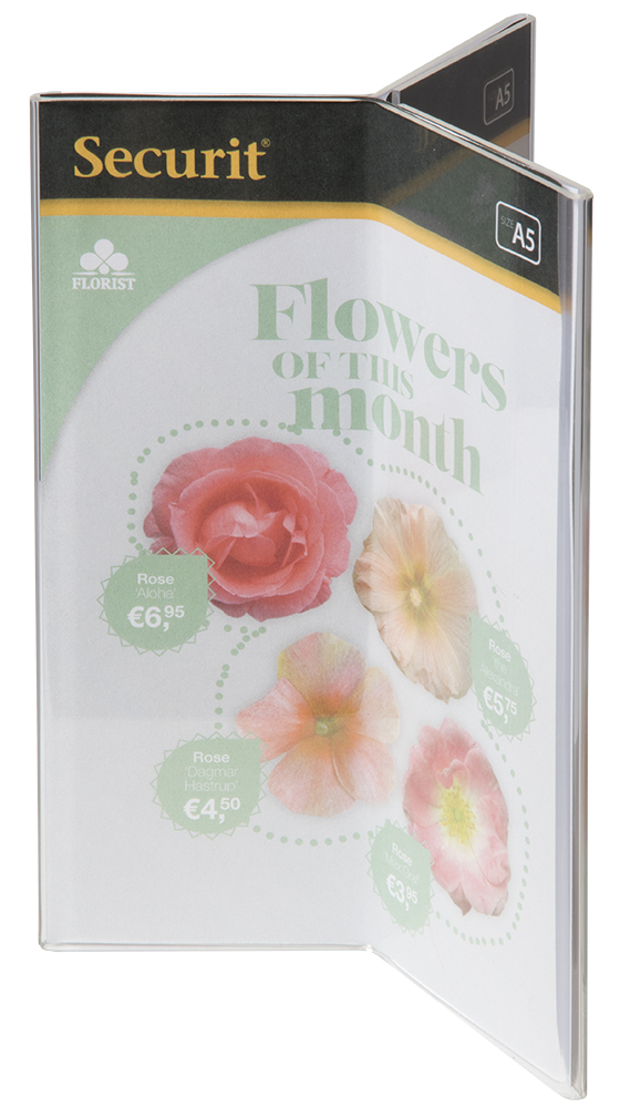 Display Portamenu 39 a Y 15x21cm A5 Securit Pft Acy A5 8719075280836