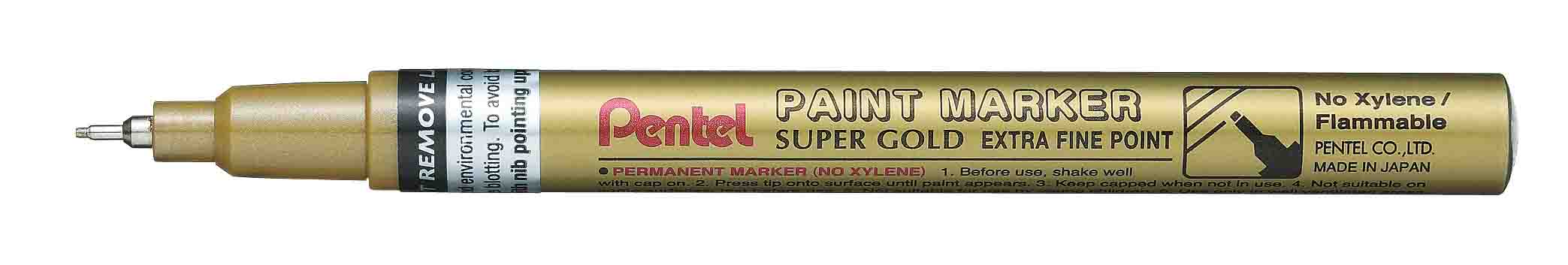 Marcatore Paint Mfp10 Punta Extra Fine Vernice Oro Pentel Mfp10 X 884851016881