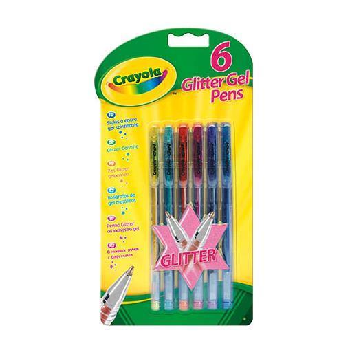 Penne Gel Glitter Crayola 7747 5010065077478