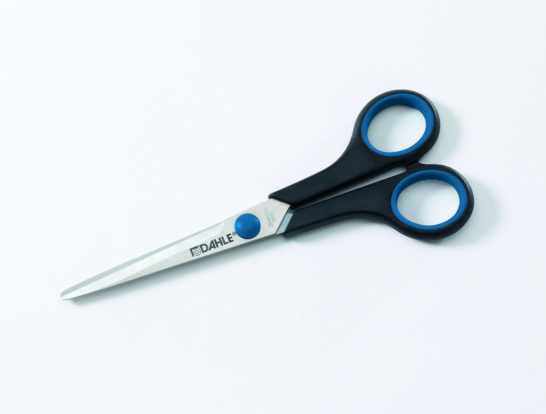 Forbici in acciaio inox con impugnatura in gomma morbida da 18 cm 4009729058497