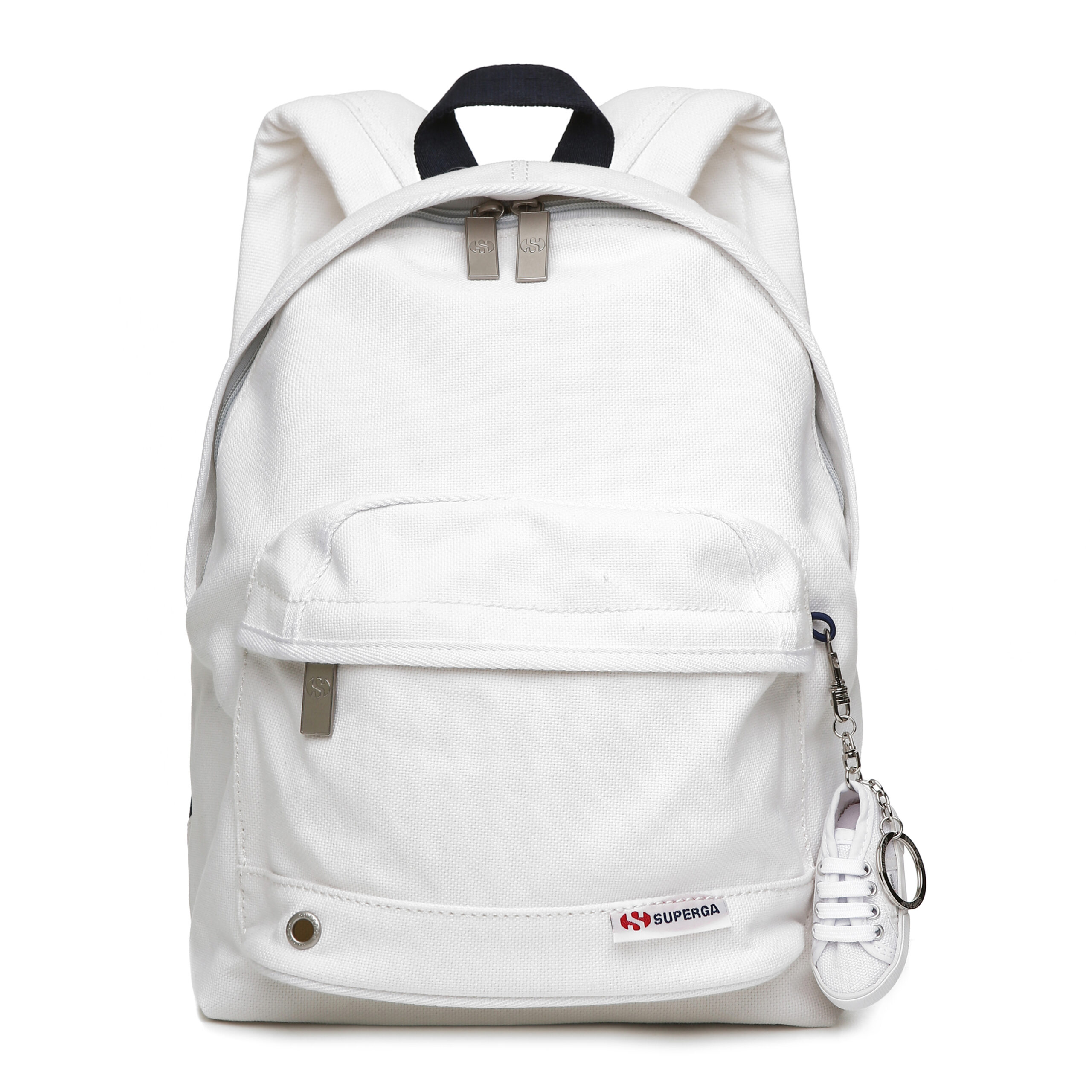 Backpack Small 2750 Bianco 100 Cotone Dim 25x36x12 Cm Superga 6bss0102100 8033905128977